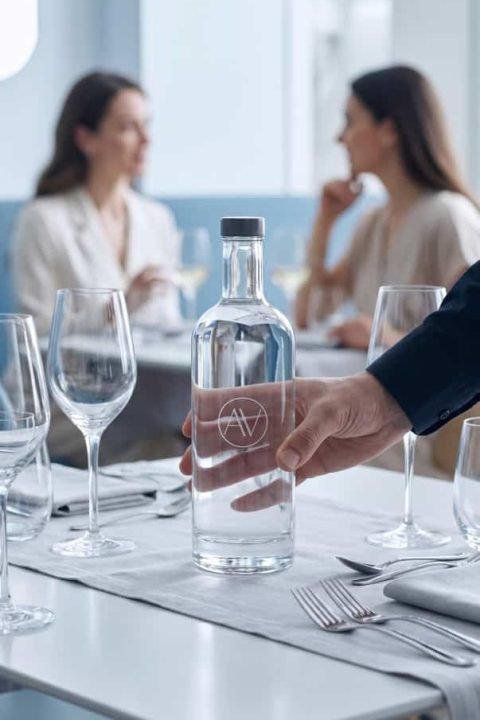 botella personalizada hotel